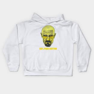 99% Pure Cotton - Walter White illustration/fan art. Kids Hoodie